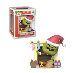 FUNKO - Grinch with Bag Pop 35 Deluxe El Grinch