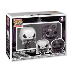 FUNKO - Jack Skellington y Oogie Boogie Llavero Pop 2pack