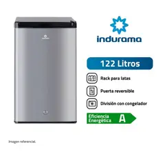 INDURAMA - Frigobar 122LT RI-159CR Cromado
