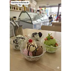 GENERICO - SET DE 6 BOWLS DE CRISTAL EN FORMA DE FLOR