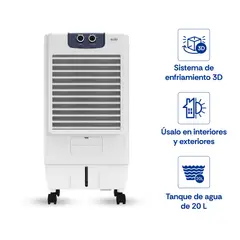 SOLE - Enfriador De Aire Rapifresco Ultra Cool ProSole 20L Blanco