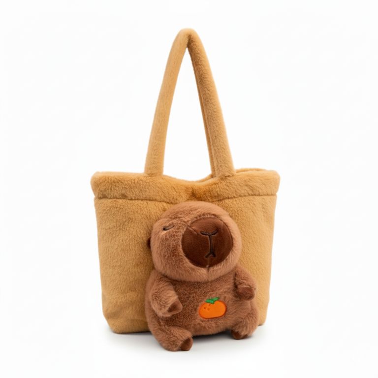 Bolso para Mujer Dama Juvenil Diseño Kawaii 3D para Transportar Artículos Personales