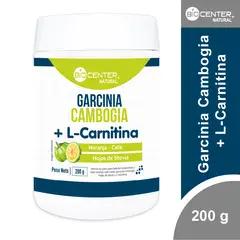 BIOCENTER NATURAL - Garcinia Cambogia + L-Carnitina x 200 g -