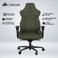 CORSAIR - SILLA GAMER TC500 LUXE SHERWOOD