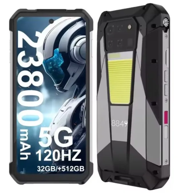 Celular Unihertz TANK 3 PRO FHD+ 6.79” ,512gb Rom+16gb ram, Negro