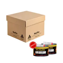 SIKA - 1Caja de Masilla Masiflex 600gr para Carrocería +GRATIS 2 unidades