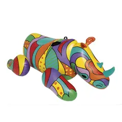 Bestway - Flotador Inflable Modelo Reno Retro Multicolor verano