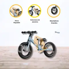 CUZKA - Bicicleta Aro 12 para Niños «MUUNKA» Blue