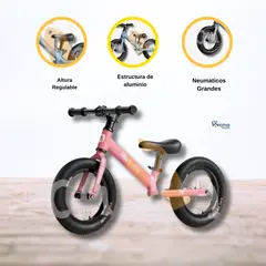CUZKA - Bicicleta Aro 12 para Niños «MUUNKA» Pink