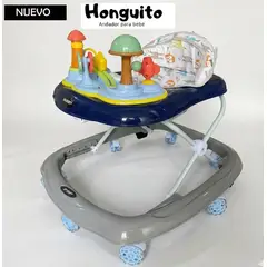 GENERICO - Andador para Bebe Musical Honguito azul