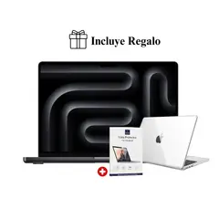APPLE - Macbook Pro 14″ M5 16GB RAM + 512GB SSD (Teclado Ingles) - Space Black + Regalo