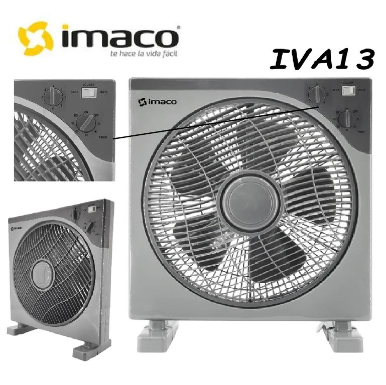 Nuevo Ventilador Cuadrado Portatil IVA13