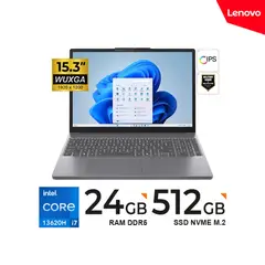 LENOVO - LAPTOP CORE I7-13620H IDEAPAD SLIM 3 15IRH10 15.3" WUXGA / 24GB DDR5 / 512GB SSD