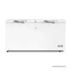 ELECTROLUX - Congelador Horizontal 508L Blanco - Función Dual y Turbo Freezer - EFC50W2HTW