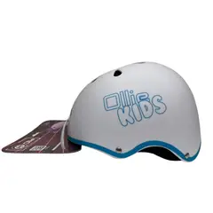 OLLIE - CASCO KIDS BLANCO CON LUZ TALLA S