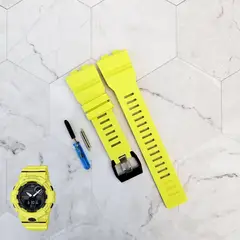 GENERICO - Correa Repuesto para CASIO G SHOCK GBD-800 - GBA-800 - Limon