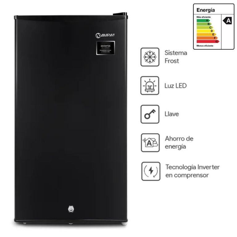 FRIGOBAR 93 L RM-93M- NEGRO