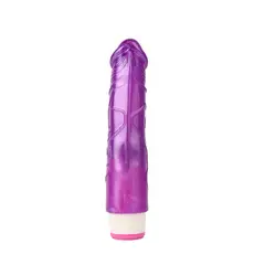 CHISA - Dildo Vibrador Sexy Whopper Morado 20 cm Ø 42 cm
