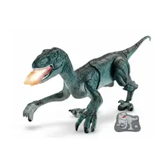 GENERICO - Dinosaurio Robótico a Control Remoto Juguete para Niños Camina Ruge Humo y Luces