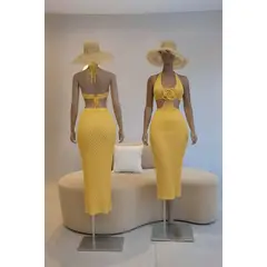 GENERICO - VESTIDO DE MUJER HILO TACTO EN TENDENCIA