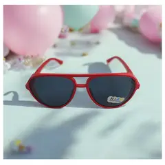 GENERICO - LENTE DE SOL PARA NIÑO CON PROTECCION UV 400  BLANCO. + FUNDA DE REGALO.