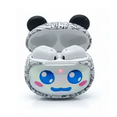 GENERICO - Audífonos Inalámbricos Bluetooth para Niños Diseño Kawaii Caras Intercambiables 360°