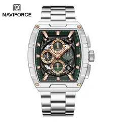 NAVIFORCE - RELOJ HOMBRE NF8066 GREENPLATEADO