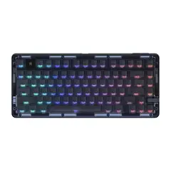 GENERICO - Teclado Inalambrico Irok OP75 Estructura Levitacion Magnetica - Blue