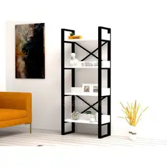 STARHOME - Estante Librero Adisa Blanco