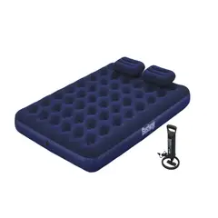 GENERICO - Colchón Inflable para 2 personas con inflador