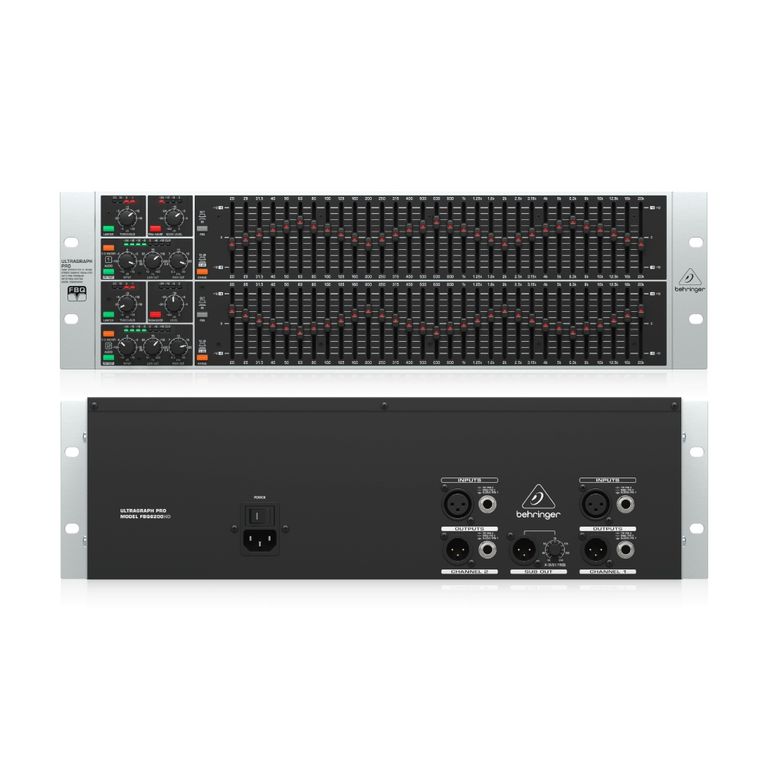 FBQ6200HD - Ecualizador Gráfico 31 x 2 Stereo