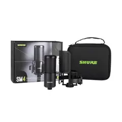 SHURE - SM4 K KIT - Micrófono condensador para Home Recording