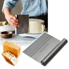 GENERICO - Cortador De Masa Con Regla 15cm Cocina Reposteria