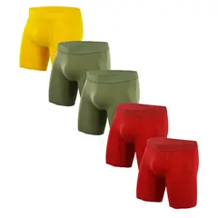 TIOZONEY - 5pcs Conjunto de ropa interior para hombre