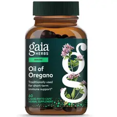 GENERICO - Aceite de Orégano 60 Cápsulas veganas Immune Support - Gaia Herbs