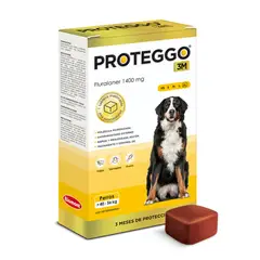 PROTEGGO - 3M de 40 a 56 Kg X1 Tableta Antipulgas Para Perro