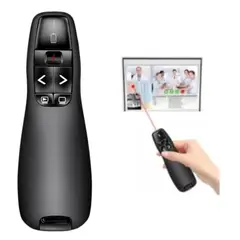 GENERICO - Puntero Presentador Láser Inalámbrico Wireless 2.4 Ghz USB