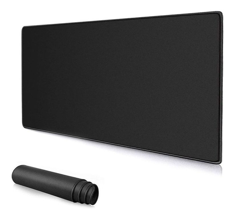 PAD MOUSE XL 40X90CM NEGRO 4MM ANTIDESLIZANTE