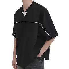 GENERICO - Polo Hombre Oversize Urbano Cuello V