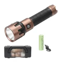 GENERICO - Linterna Portátil de Uso Personal Doméstico Luz Potente + Estuche