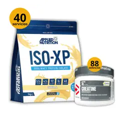 DYMATIZE - Proteína Iso xp 1kg Applied Nutrition Vainilla + Creatina Creapure 300gr