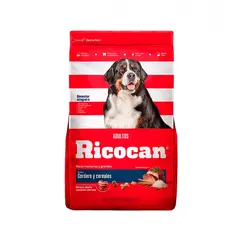 RICOCAN - Adultos Cordero Y Cereales Adultos 3 Kg