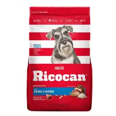 RICOCAN - Adulto Razas Pequeñas Sabor Cordero y Cereales 3kg