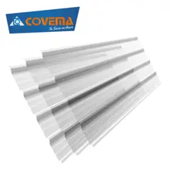 COVEMA - Techo Policarbonato Translucido 1.07 x 3.60m x 1.0mm