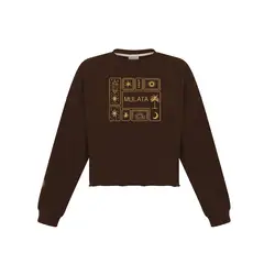 MULATA - Polera Sweater Estampado