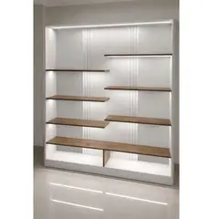 TU MESITA - Repisa Moderna Lucifer Color NieblaBellota