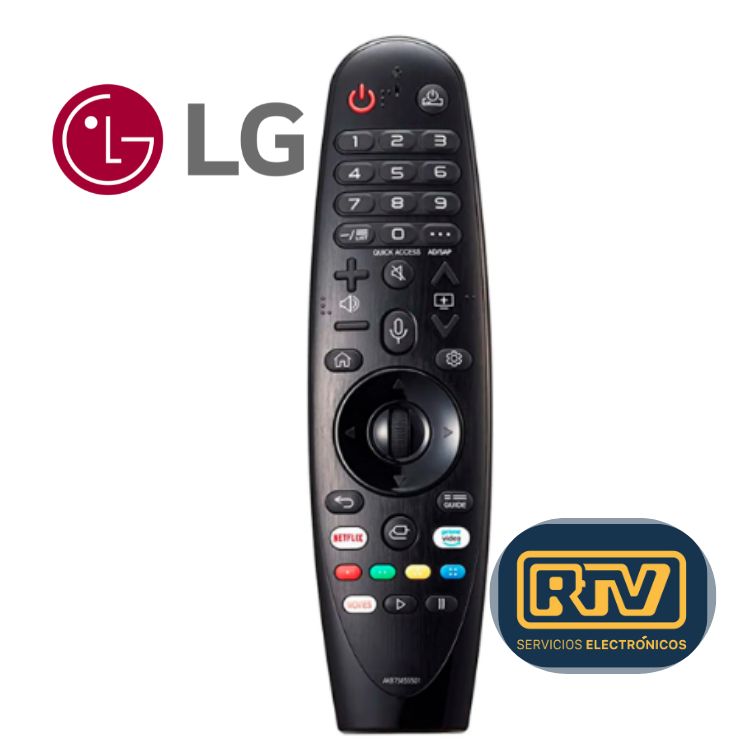 Control Magic Universal Para Tv Webos Smart Tv Genérico no tiene control de voz