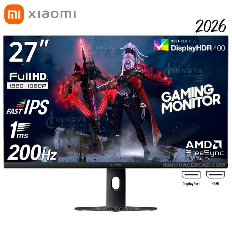 Monitor Gaming G27i 2026 27" Panel Fast IPS FHD (1920x1080) 200Hz, 1ms (GTG), HDR400