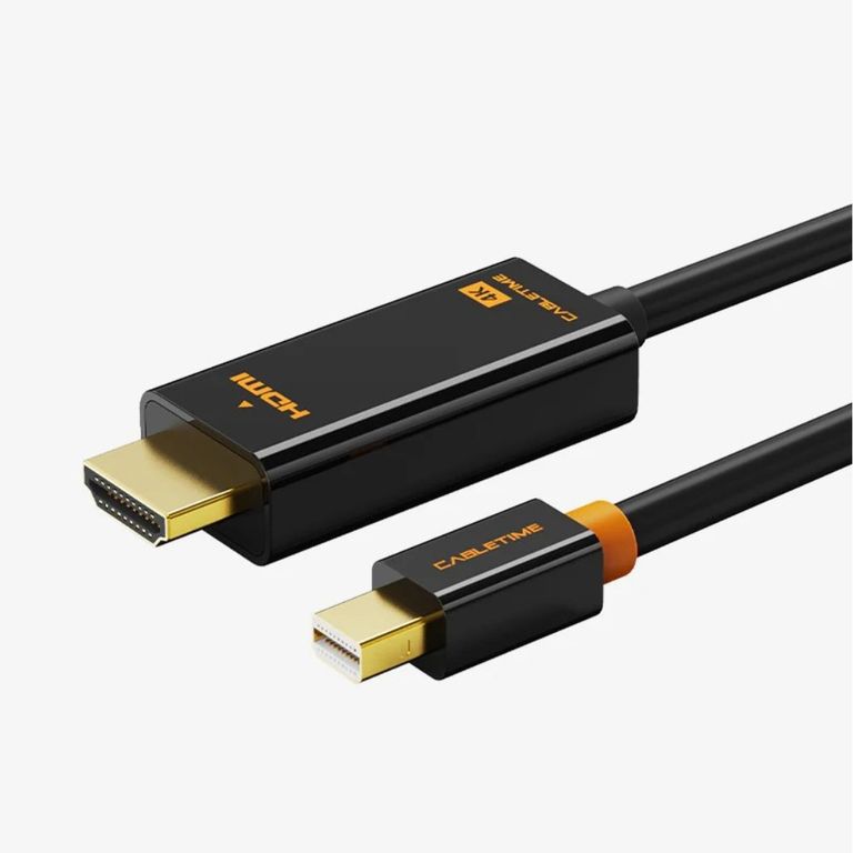Cable Mini DP Male to HDMI Support 4K 30Hz 180cm Black CD51K - CT-AV588-03G-B