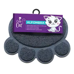 CATIT - Cute Cat Alfombra Huella 40 X 30cm - Color Gris